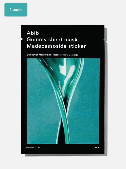 Abib Gummy Sheet Mask - Madecassoside Sticker (1ea)