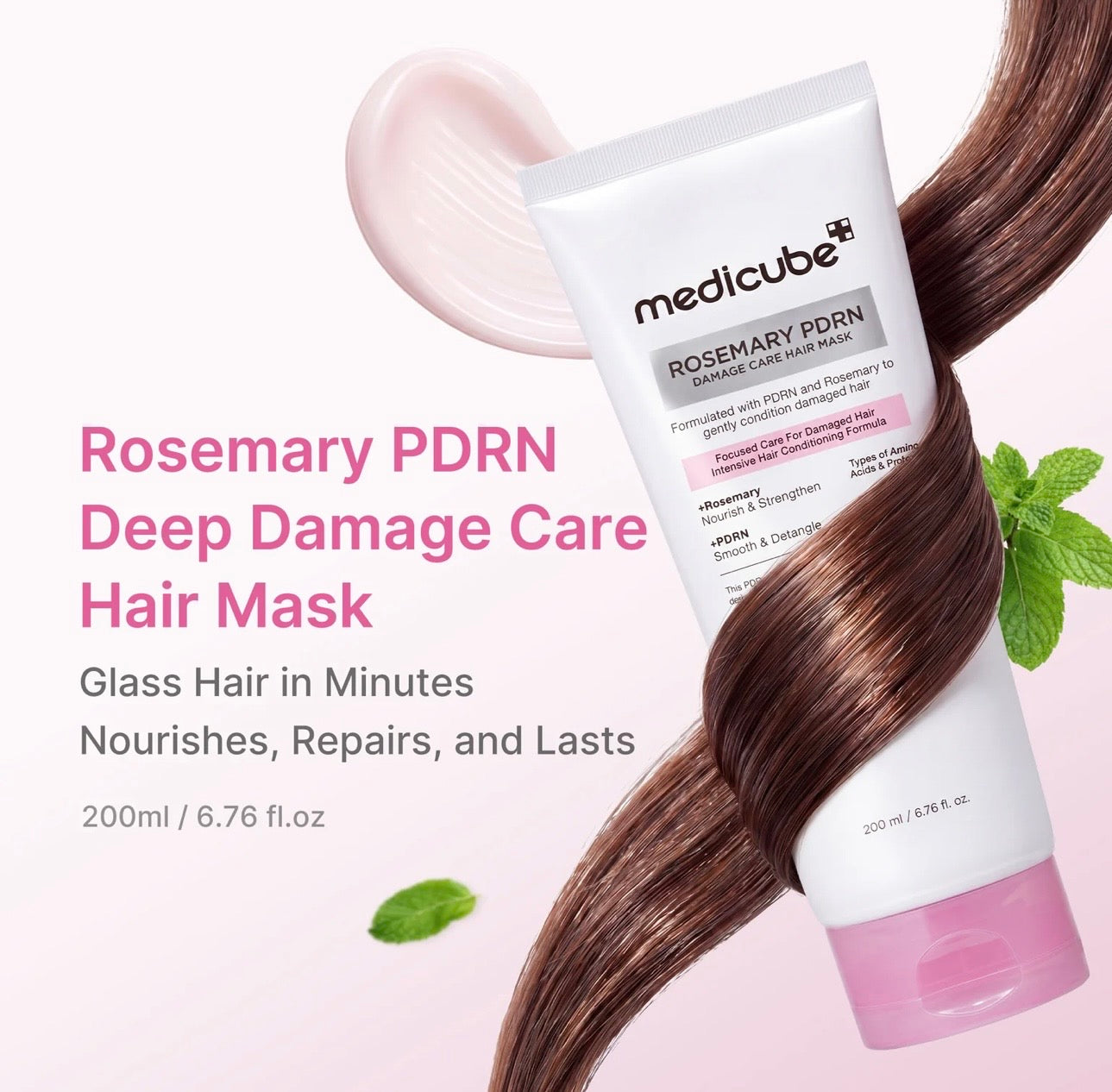 Medicube Rosemary PDRN Damage Care Hair Mask 200ml