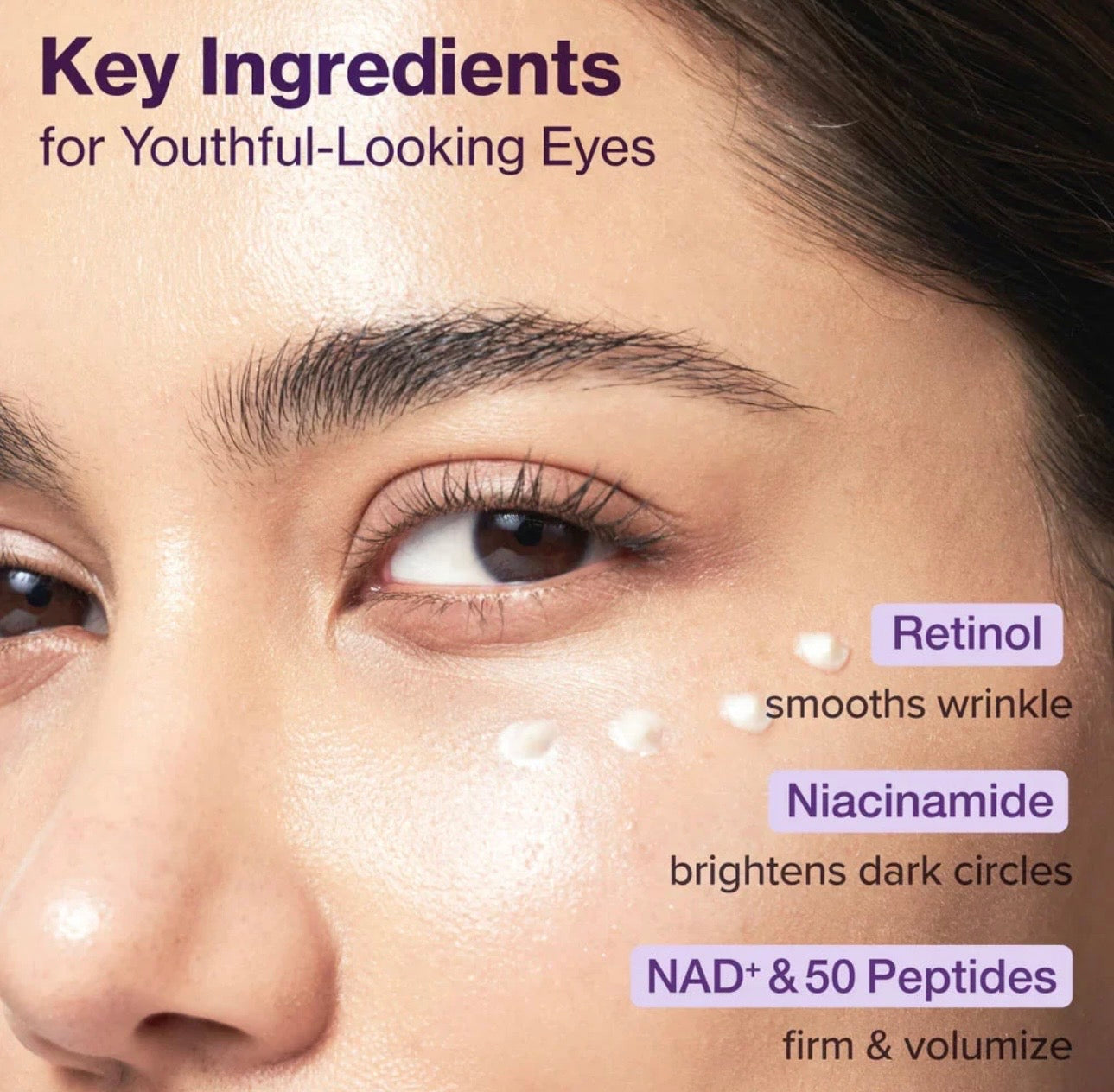 Numbuzin No.9 NAD+ Retinol Volumetox Eye Cream 10ml