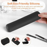 Travel Make Up Brush Holder Silicon (Black x 1pc) *with minimum purchase of $250 & above (nett purchase exclude tax.)