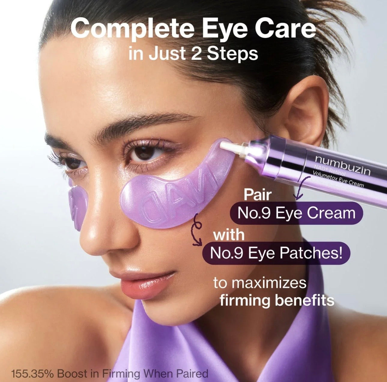 Numbuzin No.9 NAD+ Retinol Volumetox Eye Cream 10ml
