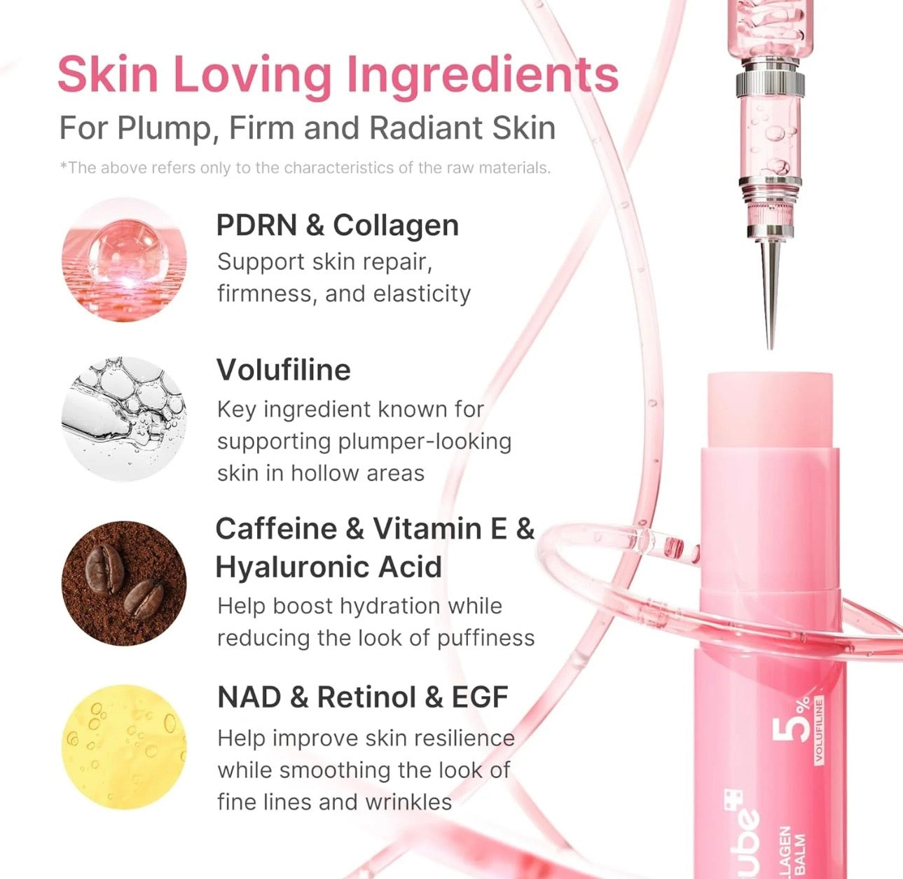 Medicube PDRN Pink Collagen Volume Multi Balm Stick 10g