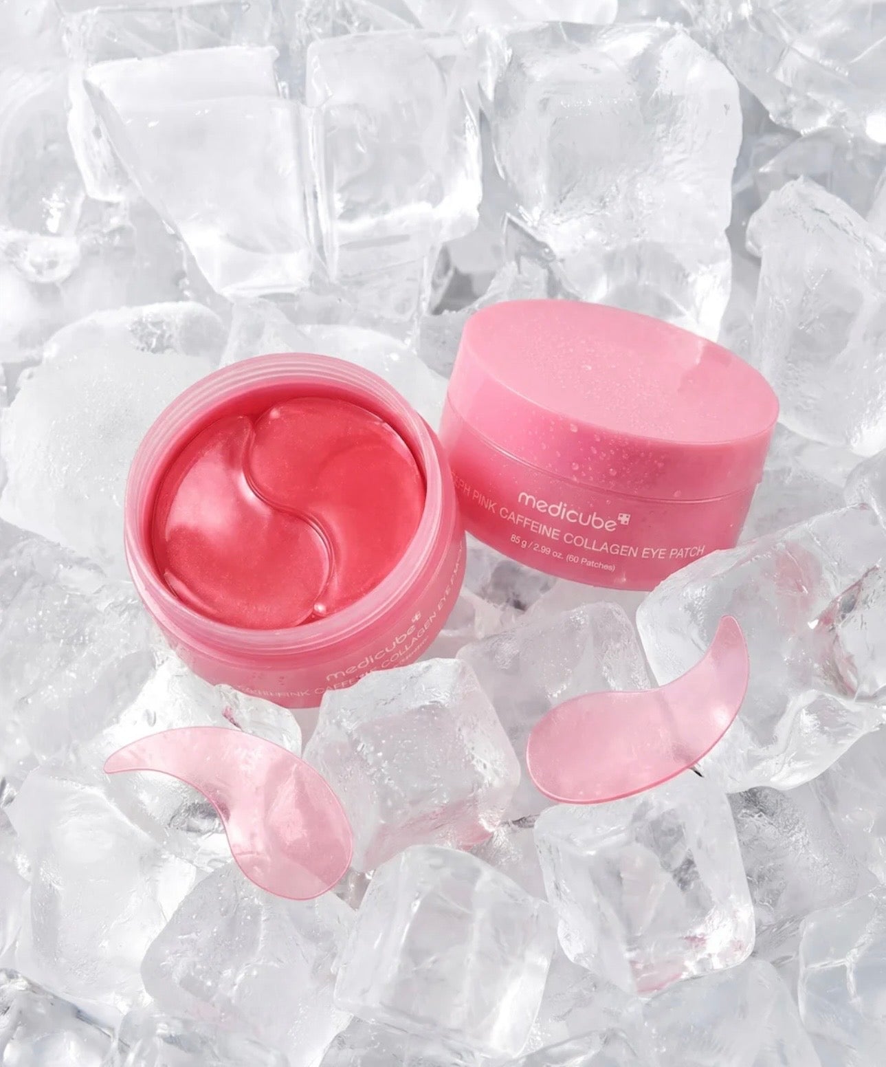 Medicube PDRN Pink Caffeine Collagen Eye Patch 60Pcs