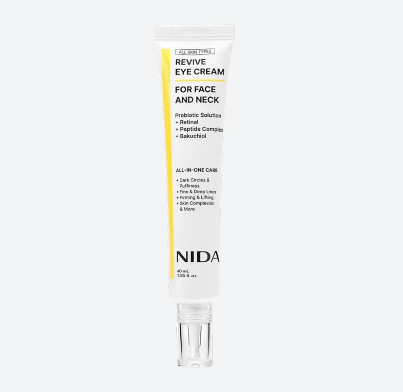 NIDA Revive Eye Cream For Face And Neck - 40ml