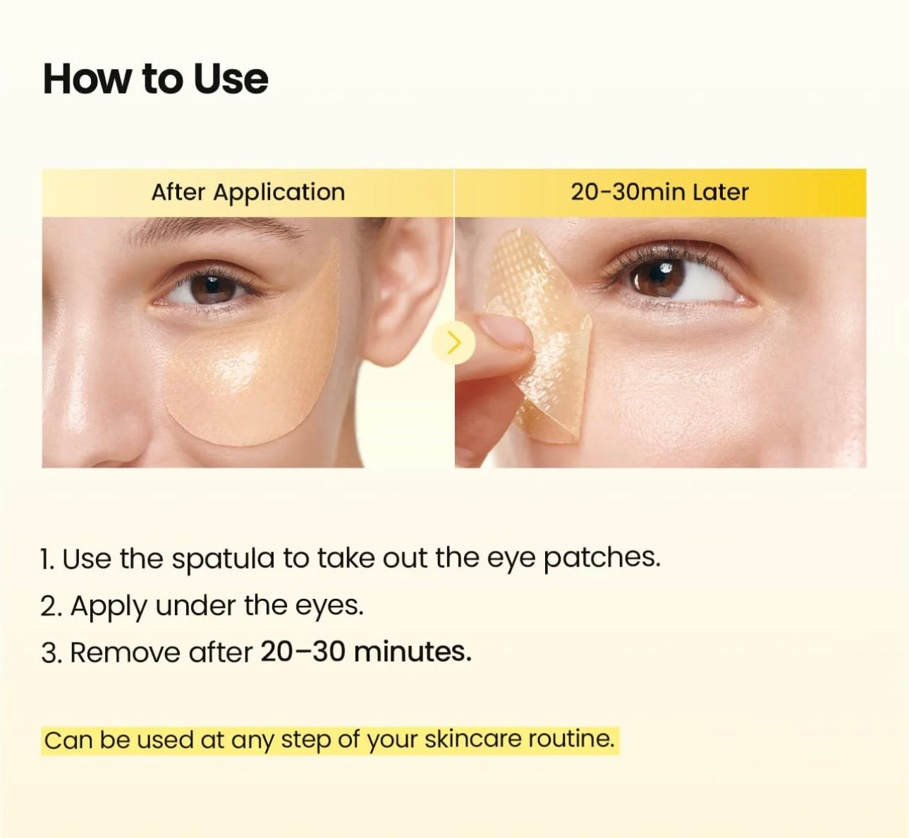 Biodance Vita Niacinamide Eye Patches 30pcs