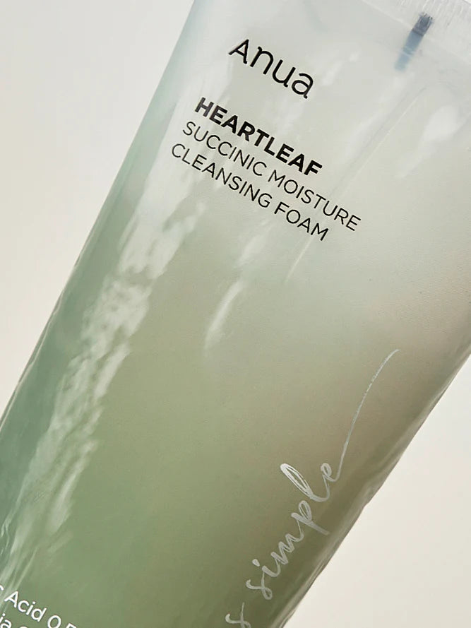 ANUA Heartleaf Succinic Moisture Cleansing Foam (150ml)