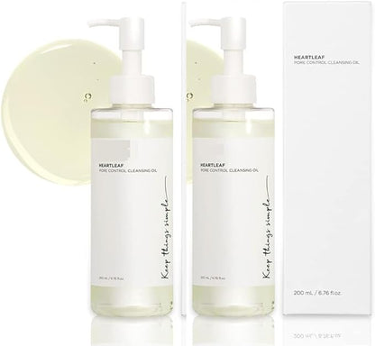 ANUA Heartleaf Pore Control Set of 2 Cleansing Oils 200ml