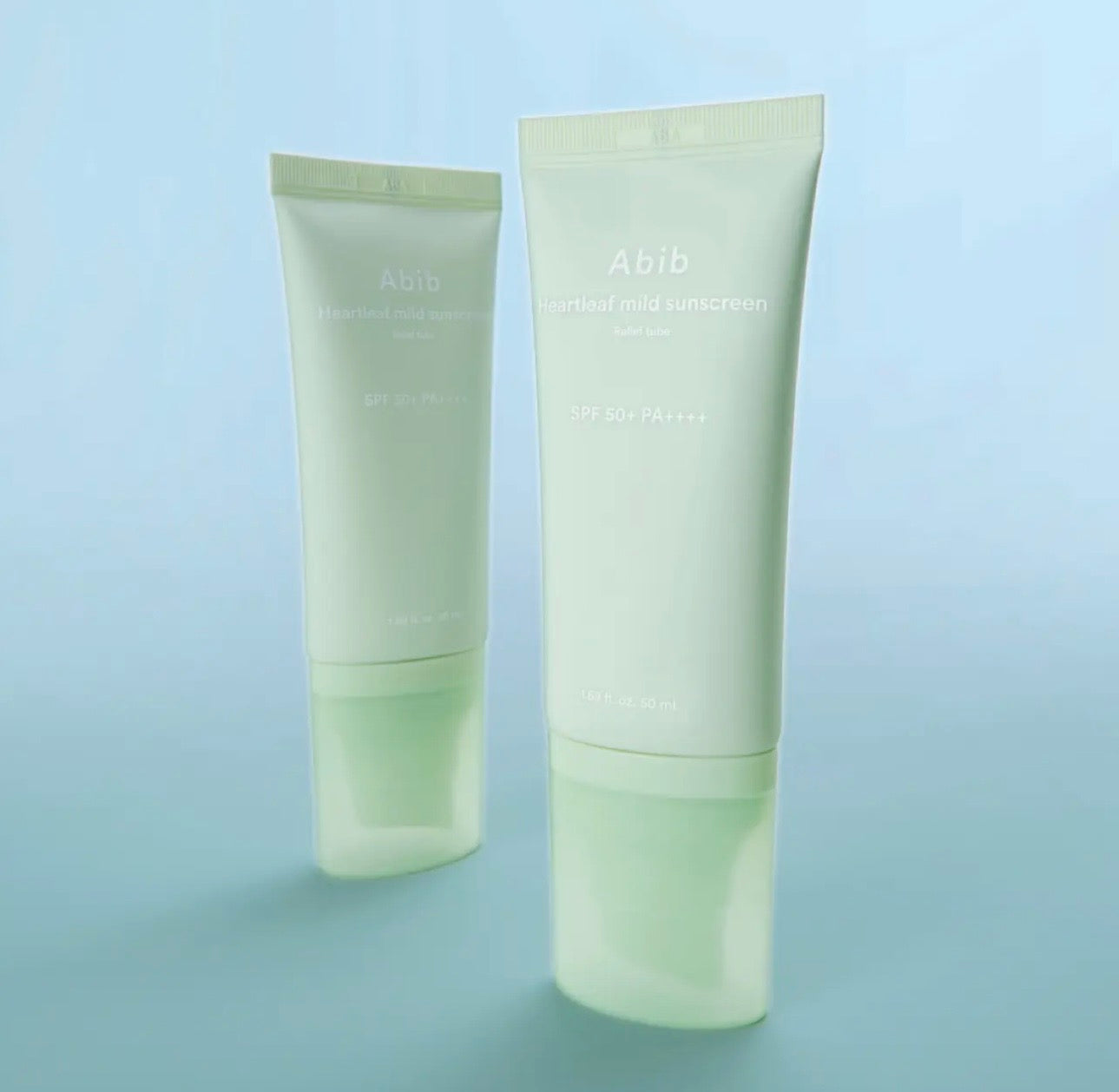 Abib Heartleaf Mild Sunscreen Relief Tube - 50ml (NPN 80142711)