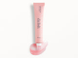 Pink lip balm tube with 'dalish' branding on a white background