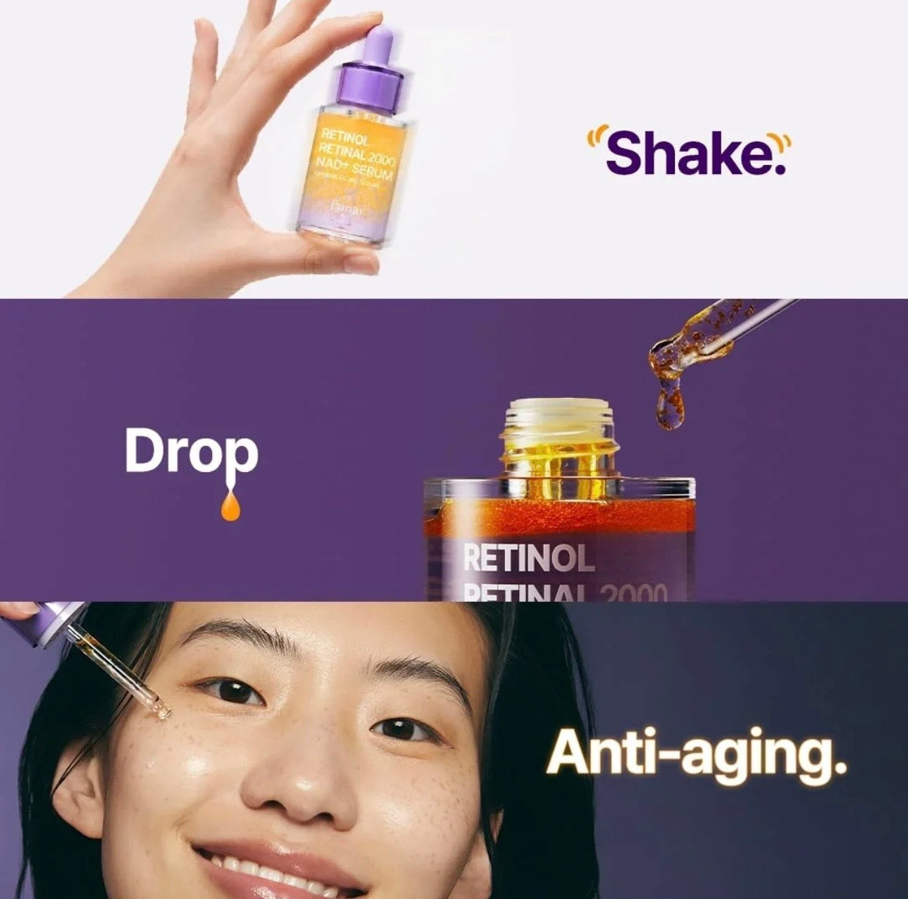 PURITO Retinol Retinal 2000 NAD+ Serum 30ml