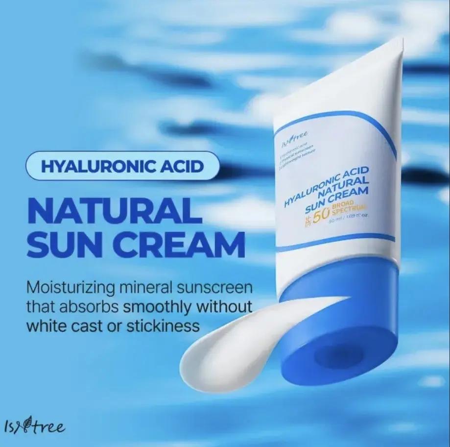 ISNTREE Hyaluronic Acid Natural Sun cream 50ml (NPN 80129408)