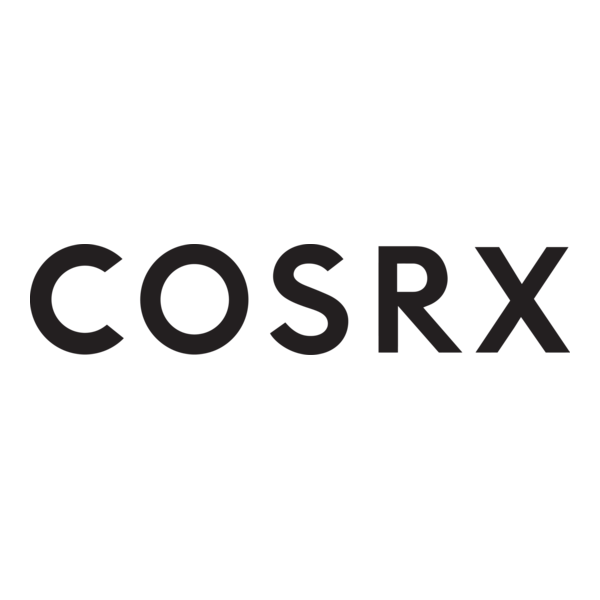 COSRX logo in black on a white background