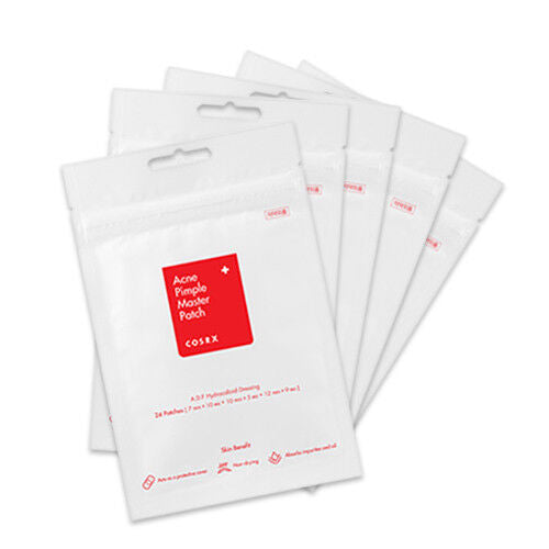 COSRX Acne Pimple Master Patch 24 patches * 5 sheets  *(Bundle Pack Promotion)*