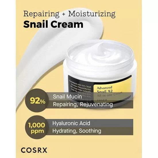 COSRX Advanced Snail 92 All In One Cream 100g - Set of 2