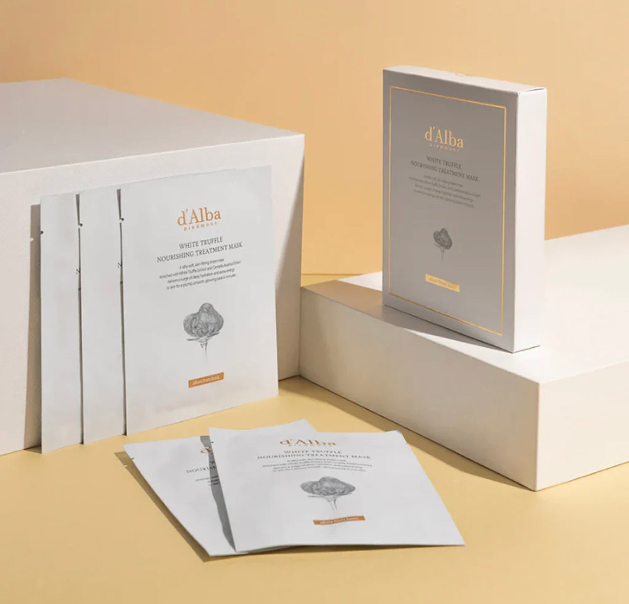 D'Alba White Truffle Nourishing Treatment Mask Box