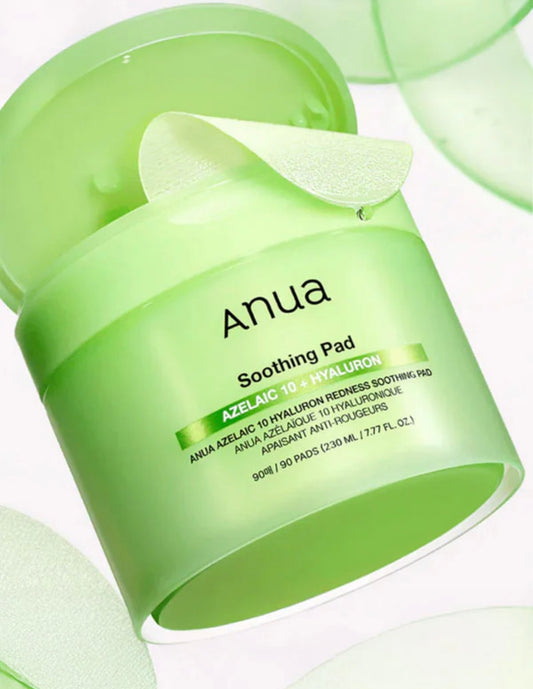 ANUA Azelaic 10 Hyaluron Redness Soothing Pad 230ml (90pads)