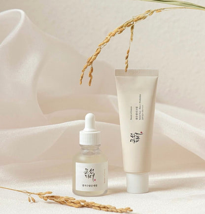 Beauty of Joseon Skincare Set (Glow Deep Serum + Relief Sun : Rice + Probiotic SPF50+ PA++++)  *Bundle Pack Promotion*