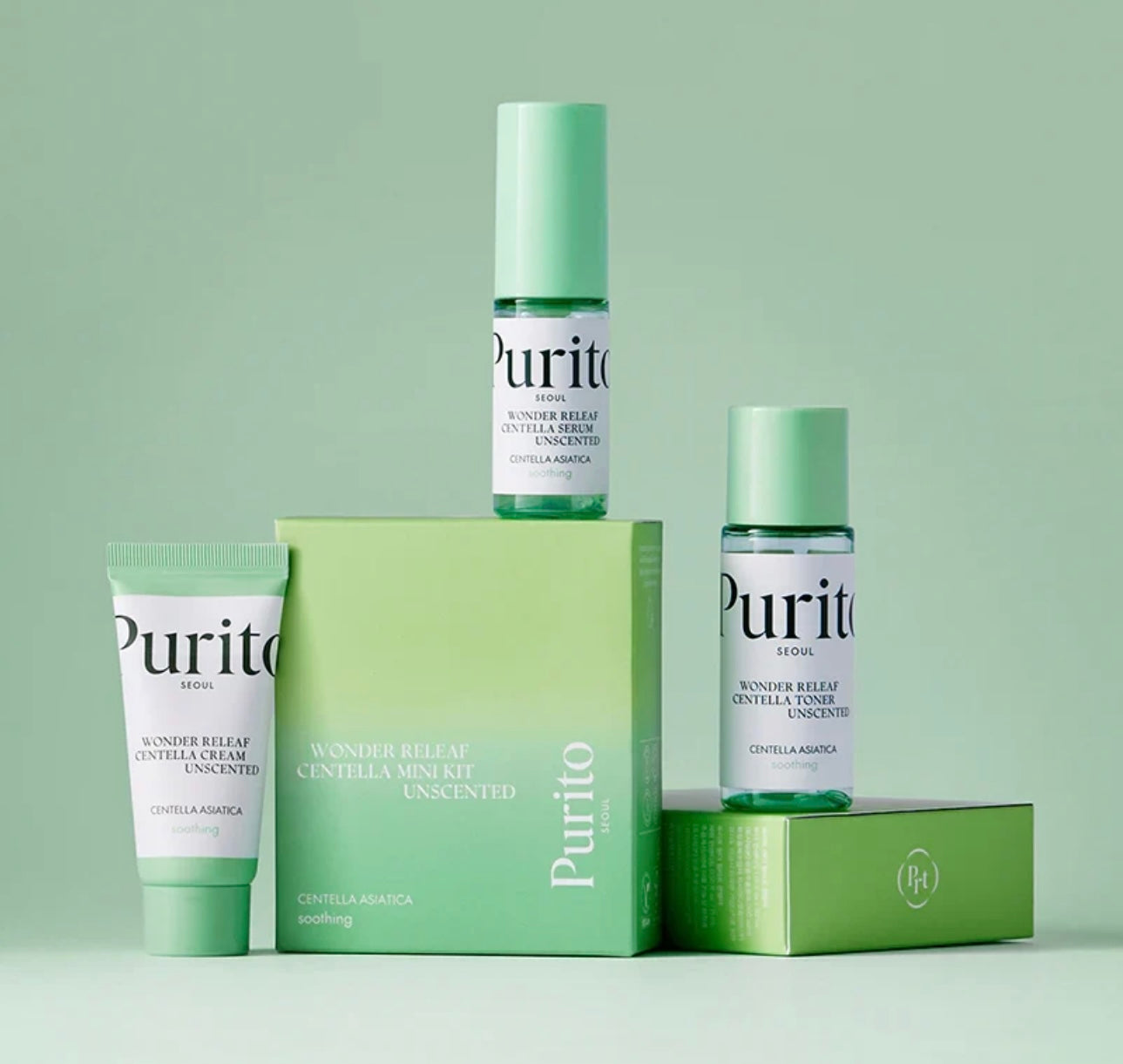 PURITO Seoul Wonder Releaf Centella Mini Kit Unscented
