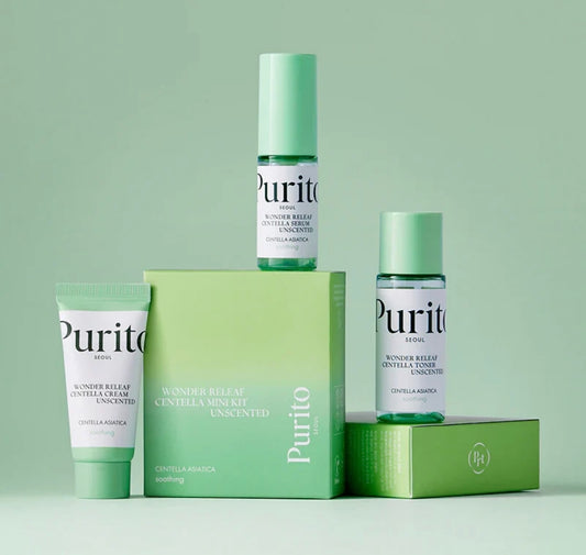 PURITO Seoul Wonder Releaf Centella Mini Kit Unscented