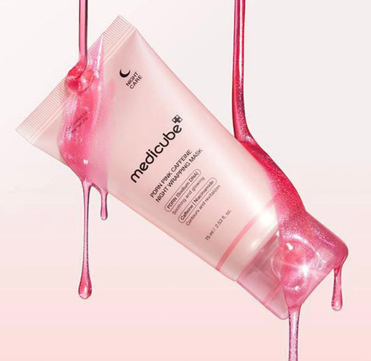 Medicube PDRN Pink Caffeine Night Wrapping Mask 75ml