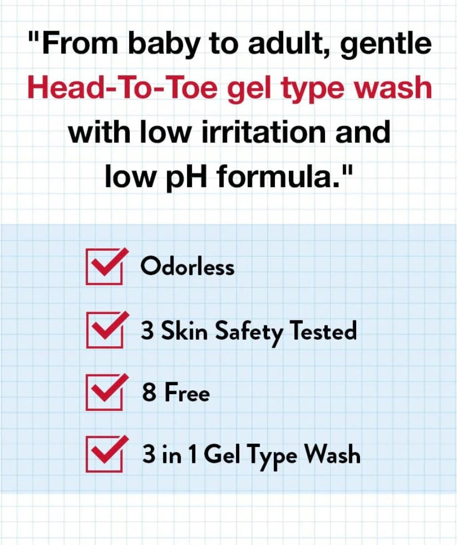 Illiyoon Ceramide Ato 6.0 Top to Toe Wash (500ml)
