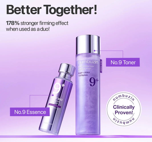 Numbuzin No.9 NAD+ Glow Boosting Set