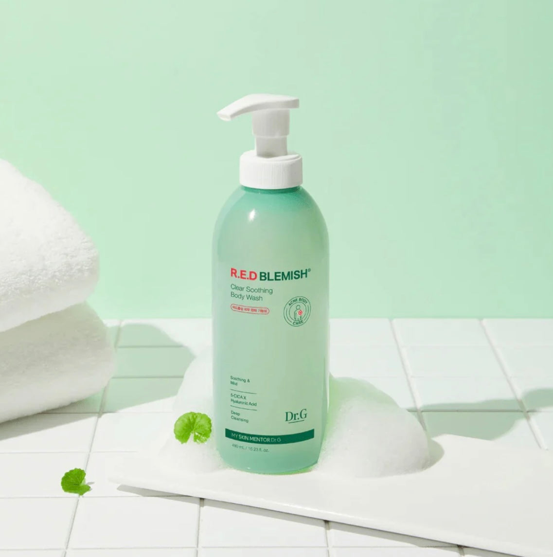 Dr.G R.E.D Blemish Clear Soothing Body Wash 480ml