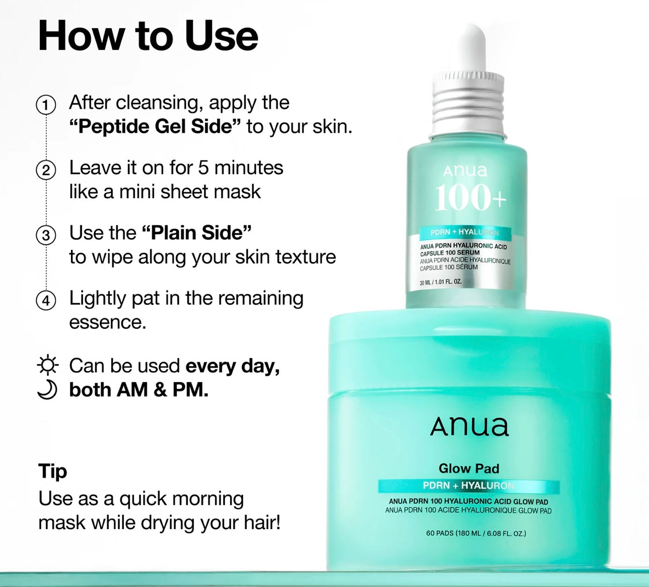 ANUA PDRN Deep Hydrating Prep & Boost Duo