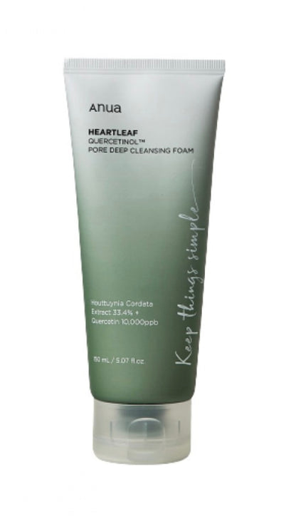 ANUA Heartleaf Quercetinol Pore Deep Cleansing Foam - Cleanser (150ml)