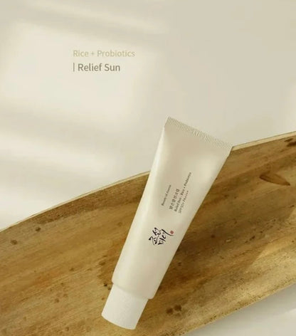 Beauty of Joseon Skincare Set (Glow Deep Serum + Relief Sun : Rice + Probiotic SPF50+ PA++++)  *Bundle Pack Promotion*