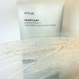 ANUA Heartleaf Quercetinol Pore Deep Cleansing Foam - Cleanser (150ml) - Limited Time Offer @ 15% OFF