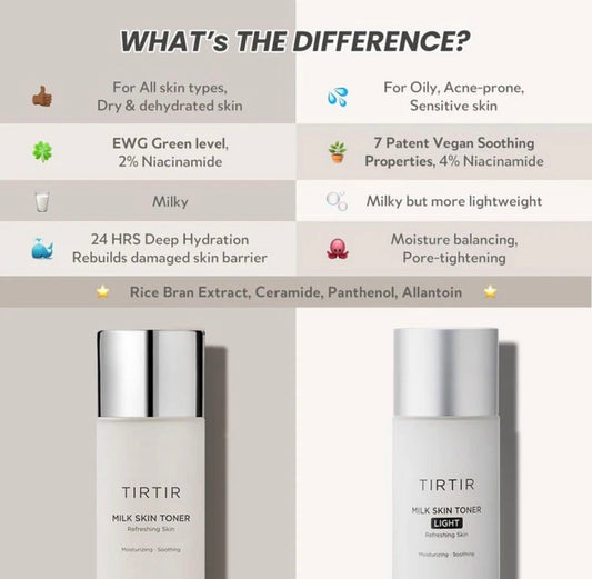 TIRTIR Milk Skin Toner Light (150ml)