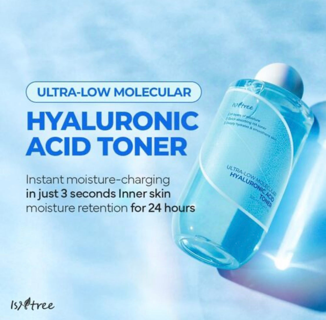 Isntree Ultra Low Molecular Hyaluronic Acid Toner 300 ml
