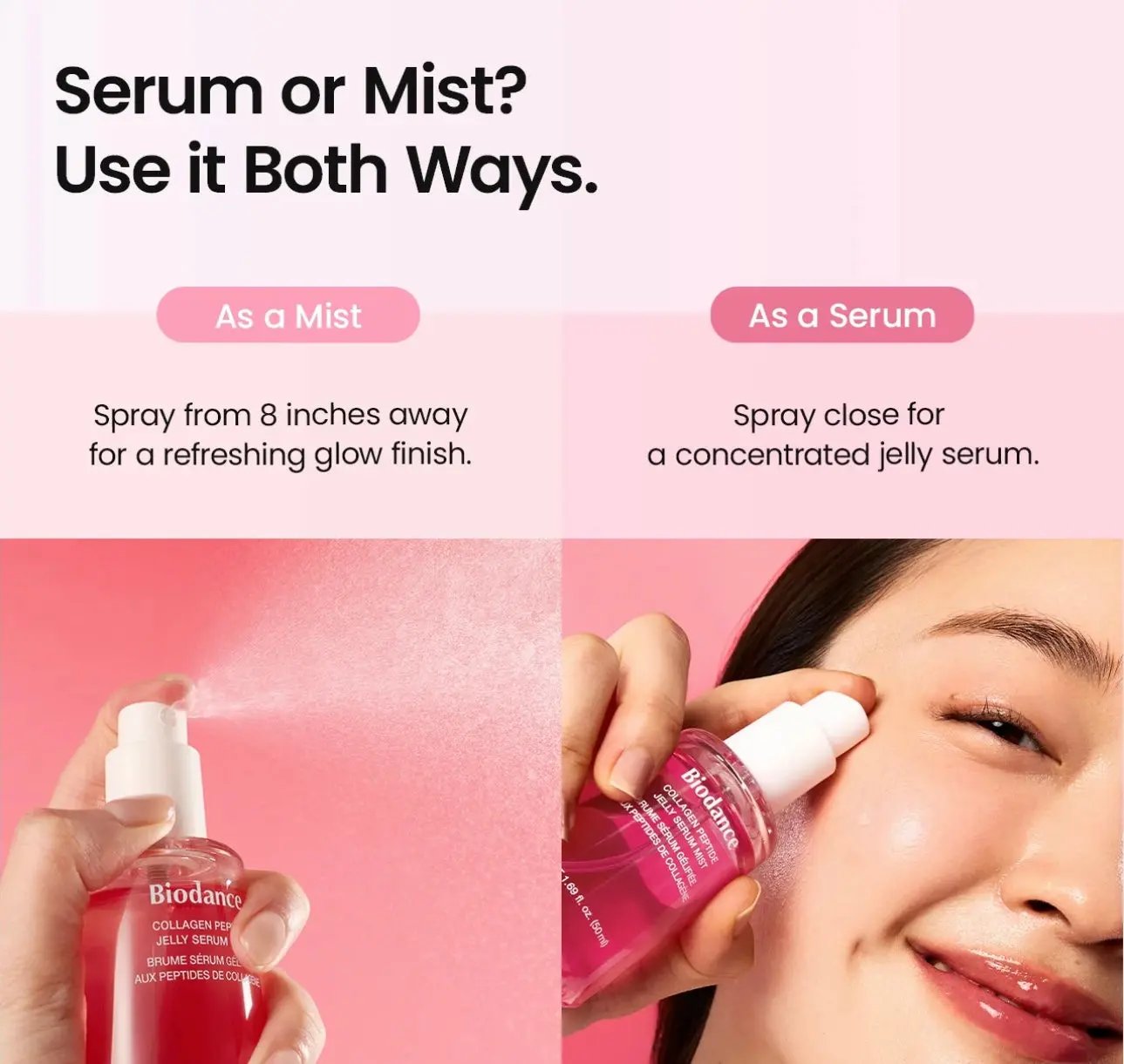 Biodance Collagen Peptide Jelly Serum Mist 50ml