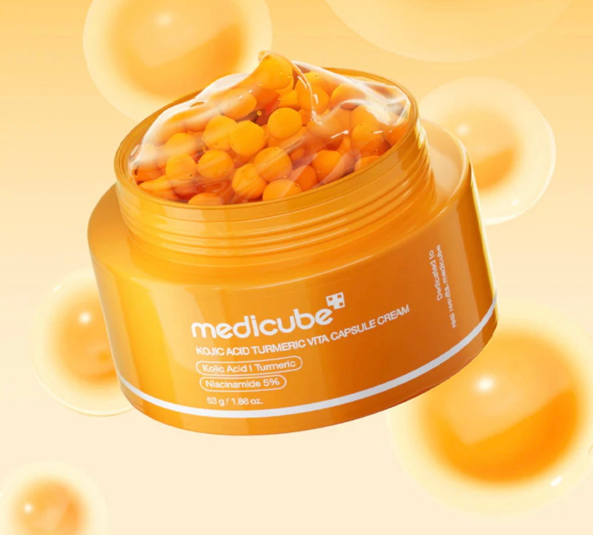 Medicube Kojic Acid Turmeric Vita Capsule Cream (53g)