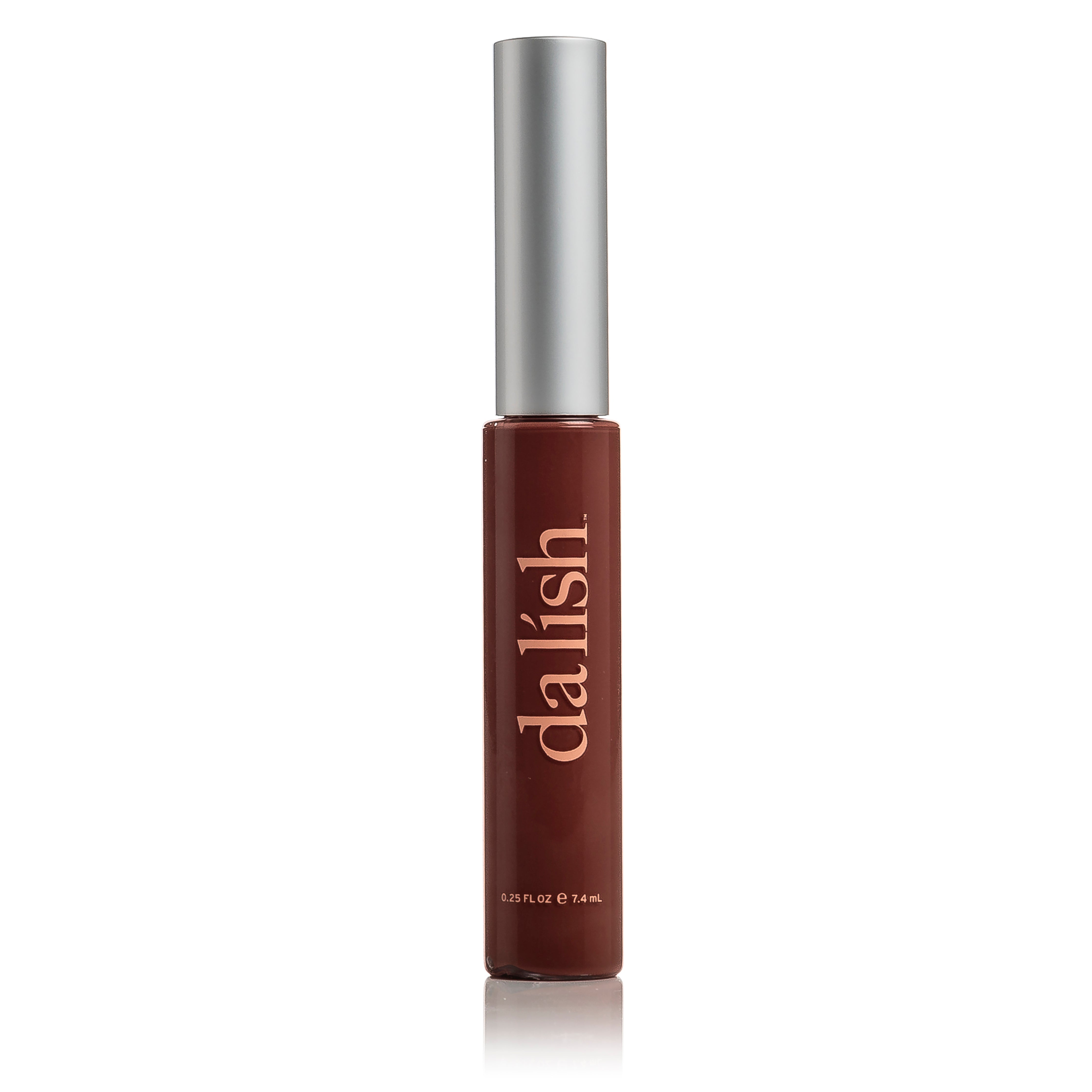 Da'lish lip gloss bottle on a white background