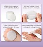 Pure Cotton Pads 100% (100pcs/pack)