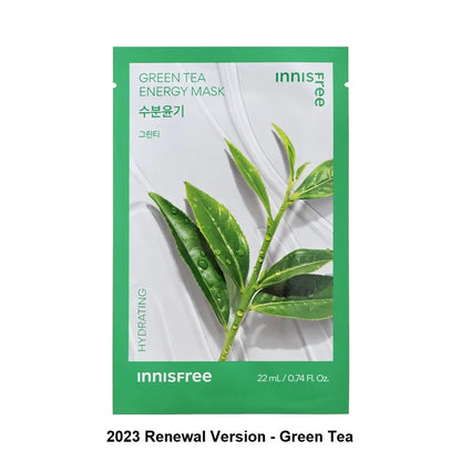 Innisfree  Energy Mask - Choose any 1 from 9 available selections and pamper your skin today!