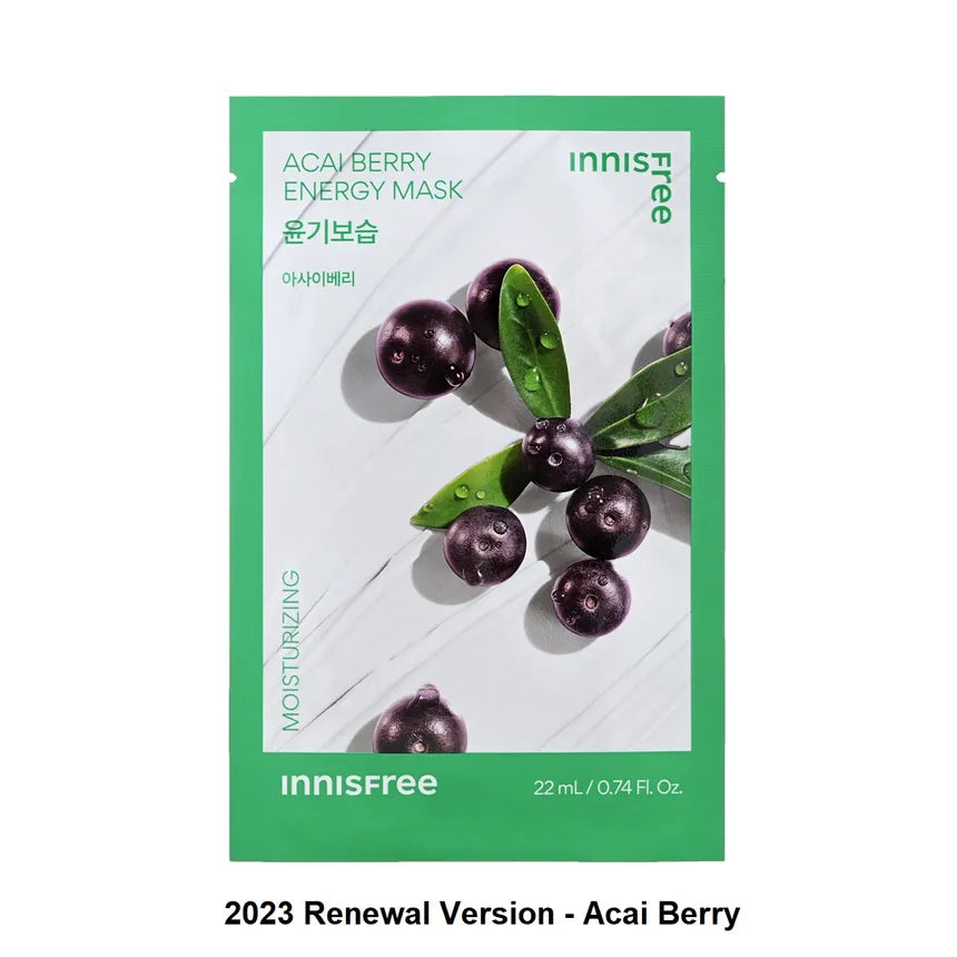 Innisfree Energy Mask (Bundle Pack Promotion x 10pcs/Pack) - *Bundle Deals*