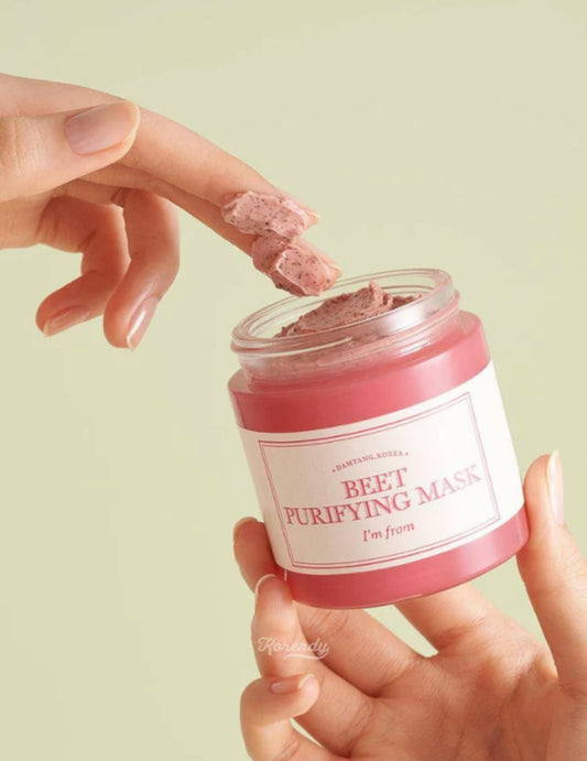 I’m From Beet Purifying Mask 110g — product jar front view, beet purifying mask