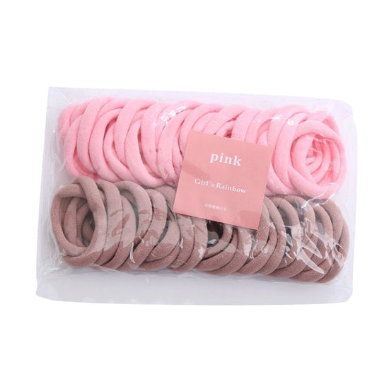 Towel Ring Seamless Color Rubber Band Hair Ring (Korea) version