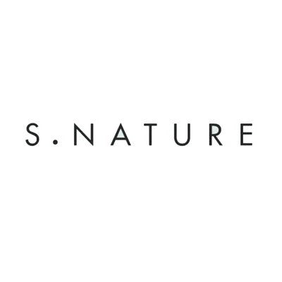 S.Nature Cosmetics logo on a white background
