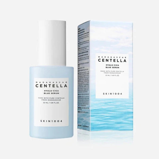 SKIN1004 Madagascar Centella Hyalu-Cica Blue Serum - 50ml (2ea) Twin Pack Set **Bundle Pack Promotion**