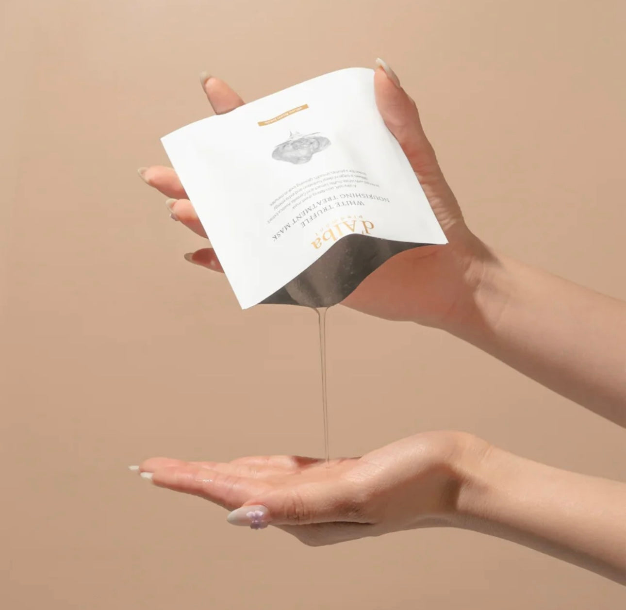 Sealed Fresh White Truffle Sheet Mask Package