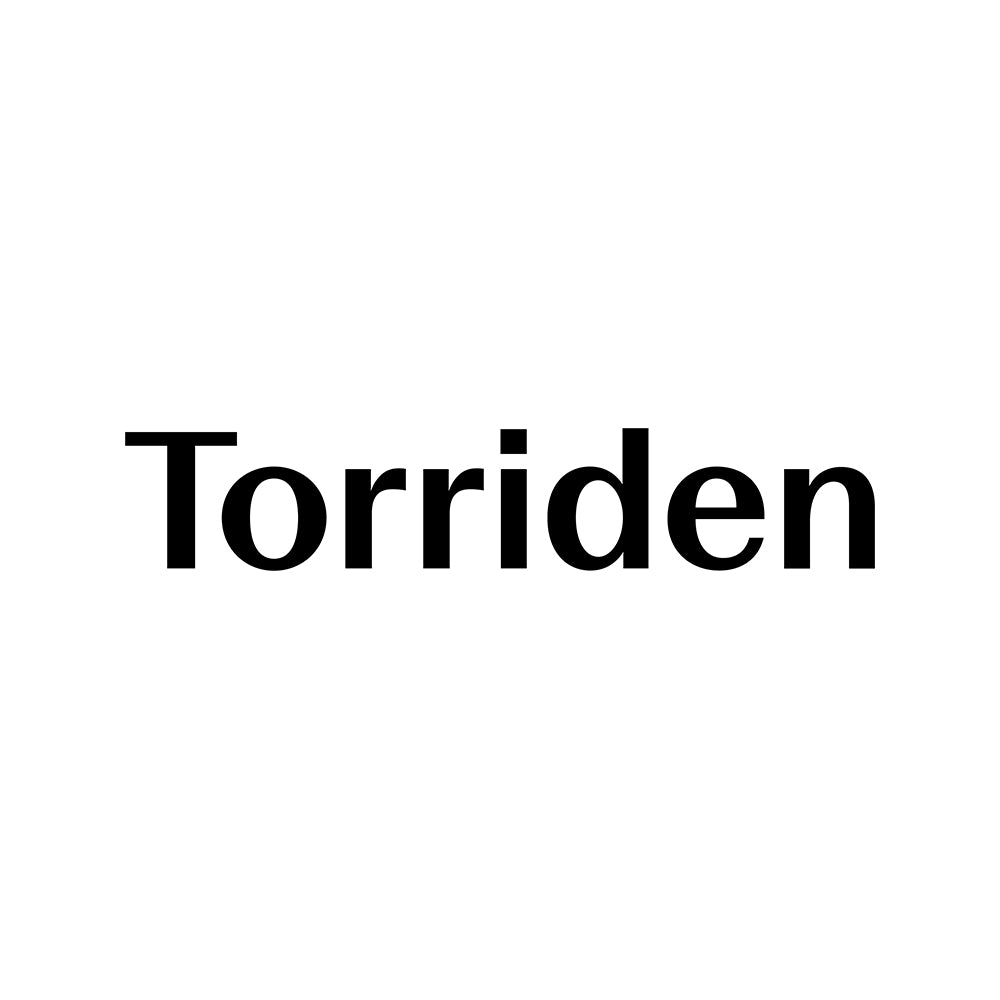 Black 'Torriden' text on a white background