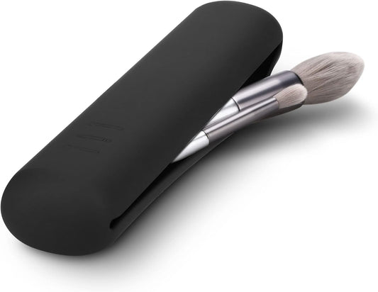 Travel Make Up Brush Holder Silicon (Black x 1pc) *with minimum purchase of $250 & above (nett purchase exclude tax.)