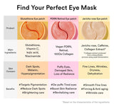 Reusable tray packaging of Abib Glutathione Kojic Eye Patch Vita Jelly – 60 easy-to-carry eye patches for daily brightening care