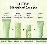 Abib Heartleaf Calming Toner Skin Booster to hydrate and soothe skin.
