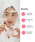 Side view of the Abib PDRN Collagen Overnight Mask Firming Jelly packaging.