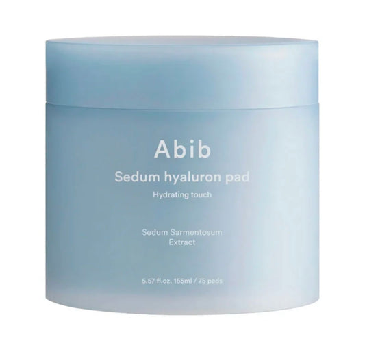 Sealed box of Abib Sedum Hyaluron Pad Hydrating Touch